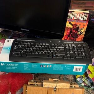 Logitech Black Wireless Keyboard